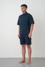 Stone Island 'Supima Twill' Logo Patch Zomerset - Afbeelding 3