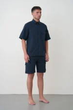 Stone Island 'Supima Twill' Logo Patch Zomerset - Afbeelding 4