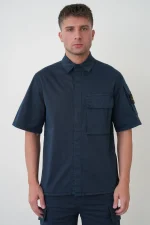 Stone Island 'Supima Twill' Logo Patch Zomerset - Afbeelding 5