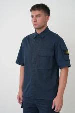 Stone Island 'Supima Twill' Logo Patch Zomerset - Afbeelding 6