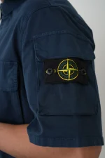 Stone Island 'Supima Twill' Logo Patch Zomerset - Afbeelding 9