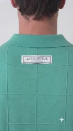 Jacquemus 'Le Polo Bacino' Tricot Polo Shirt - Afbeelding 3