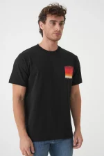 Casablanca 'Gradient Square' Print T-Shirt - Afbeelding 3