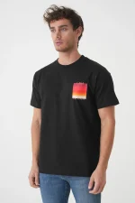 Casablanca 'Gradient Square' Print T-Shirt - Afbeelding 4