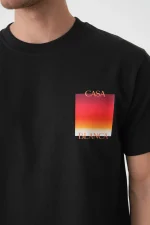 Casablanca 'Gradient Square' Print T-Shirt - Afbeelding 5