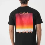 Casablanca 'Gradient Square' Print T-Shirt