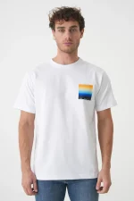 Casablanca 'Gradiënt Logo' Print T-Shirt - Afbeelding 2