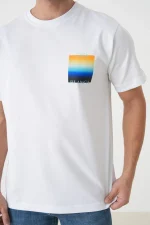 Casablanca 'Gradiënt Logo' Print T-Shirt - Afbeelding 5
