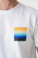 Casablanca 'Gradiënt Logo' Print T-Shirt - Afbeelding 8