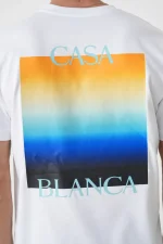 Casablanca 'Gradiënt Logo' Print T-Shirt - Afbeelding 6