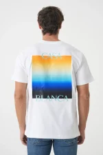 Casablanca 'Gradiënt Logo' Print T-Shirt