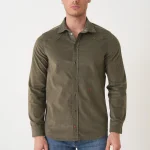 Jacob Cohen 'Ribbed Velvet' Overhemd