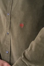 Jacob Cohen 'Ribbed Velvet' Overhemd - Afbeelding 6