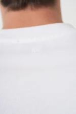 Ami Paris 'Red Heart' Embroidered T-Shirt - Afbeelding 7