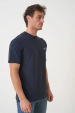 Ami Paris 'White Heart' Embroidered T-Shirt - Afbeelding 3