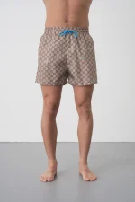 Gucci 'GG Supreme' Logo Print Zwembroek