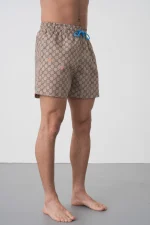 Gucci 'GG Supreme' Logo Print Zwembroek - Afbeelding 3
