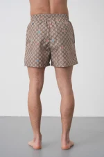 Gucci 'GG Supreme' Logo Print Zwembroek - Afbeelding 4