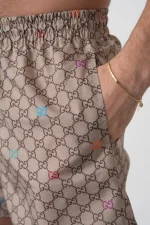 Gucci 'GG Supreme' Logo Print Zwembroek - Afbeelding 7
