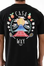 Casablanca 'Casa Way Mountain' Print T-Shirt - Afbeelding 5