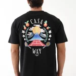Casablanca 'Casa Way Mountain' Print T-Shirt