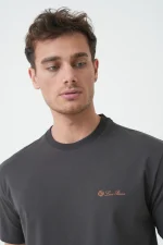 Loro Piana Logo Print T-Shirt - Afbeelding 4