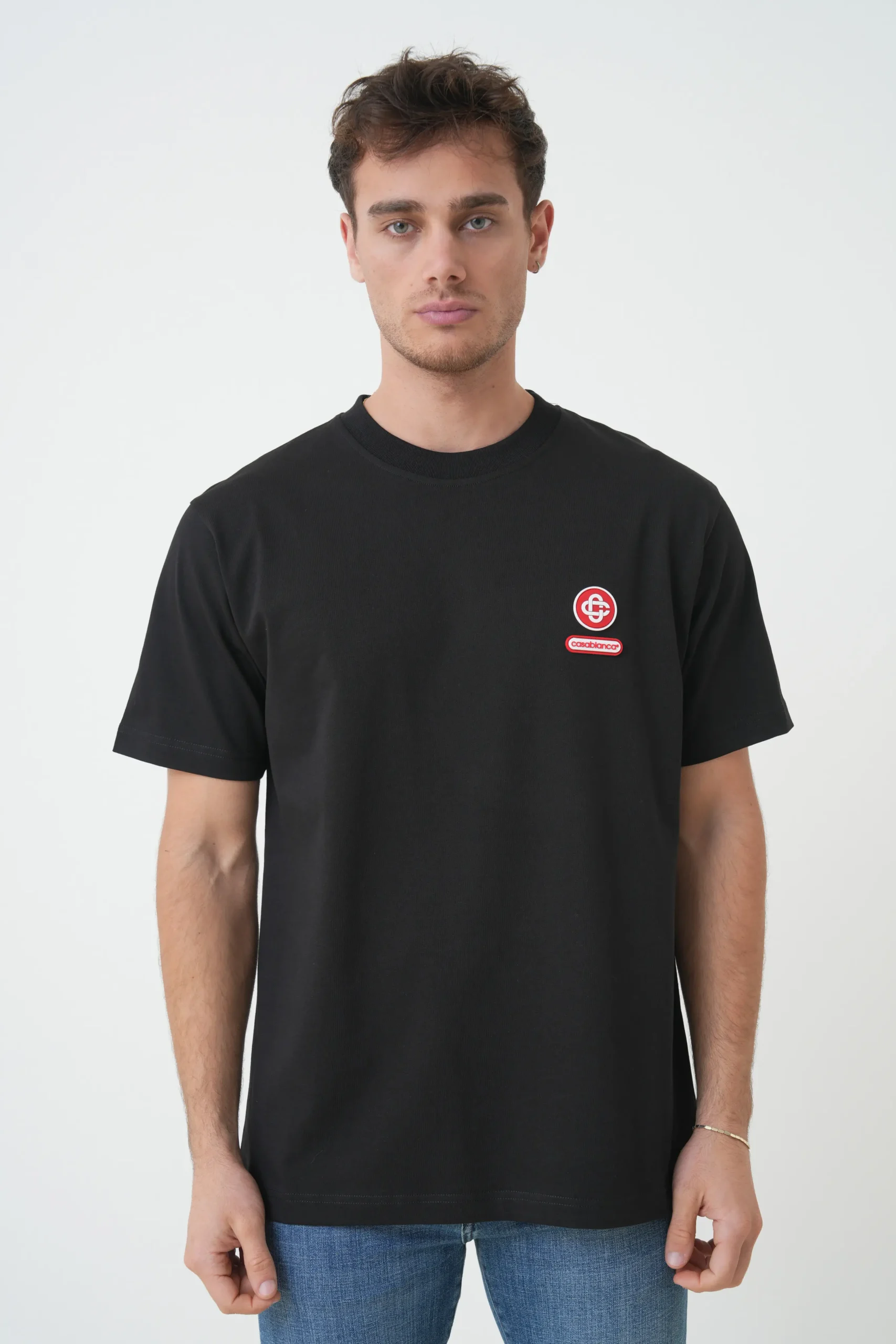 2025151027 Casablanca 'Japanese Logo' Print T-Shirt - Afbeelding 1