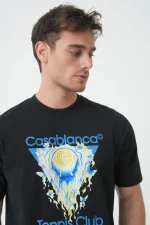Casablanca 'Tennis Club Icon' Print T-Shirt - Afbeelding 4
