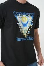 Casablanca 'Tennis Club Icon' Print T-Shirt - Afbeelding 5