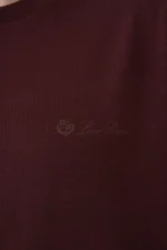 Loro Piana Logo Print Classic T-Shirt - Afbeelding 8