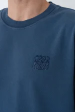 Loewe 'Anagram Embroidered' T-Shirt - Afbeelding 8