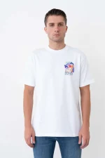 Casablanca 'Galactic Connection' Print T-Shirt - Afbeelding 2