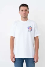 Casablanca 'Galactic Connection' Print T-Shirt - Afbeelding 2