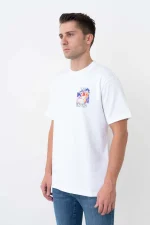 Casablanca 'Galactic Connection' Print T-Shirt - Afbeelding 3