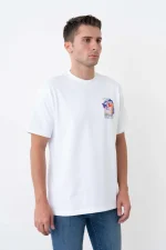 Casablanca 'Galactic Connection' Print T-Shirt - Afbeelding 4