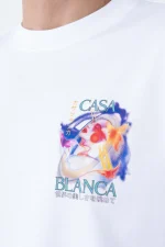 Casablanca 'Galactic Connection' Print T-Shirt - Afbeelding 9