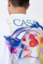 Casablanca 'Galactic Connection' Print T-Shirt - Afbeelding 11