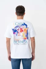 Casablanca 'Galactic Connection' Print T-Shirt
