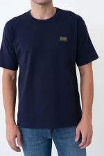 Dolce & Gabbana 'Logo Plaque Detail' T-Shirt - Afbeelding 4