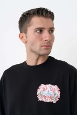 Amiri 'Chateau Sketch' Print T-Shirt - Afbeelding 9