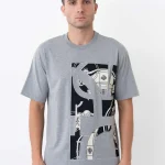 Hermès 'Ex Libris' Embroidered T-Shirt