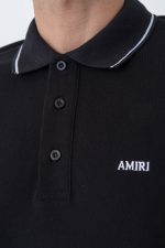 Amiri Logo Embroidered Polo Shirt - Afbeelding 8