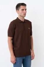 Prada 'Mesh-Knit' Logo Embroidered Polo Shirt - Afbeelding 3