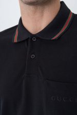 Gucci 'Chest Pocket' Logo Embroidered Polo Shirt - Afbeelding 10