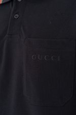 Gucci 'Chest Pocket' Logo Embroidered Polo Shirt - Afbeelding 11