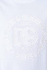 Dolce & Gabbana 'Logo Embroidered' T-Shirt - Afbeelding 7