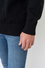 Ami De Coeur 'White Heart' Detail Crewneck Trui - Afbeelding 10