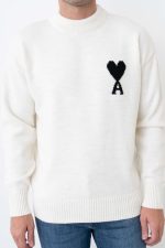 Ami De Coeur Heart Detail Crewneck Trui - Afbeelding 4