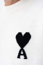 Ami De Coeur Heart Detail Crewneck Trui - Afbeelding 8
