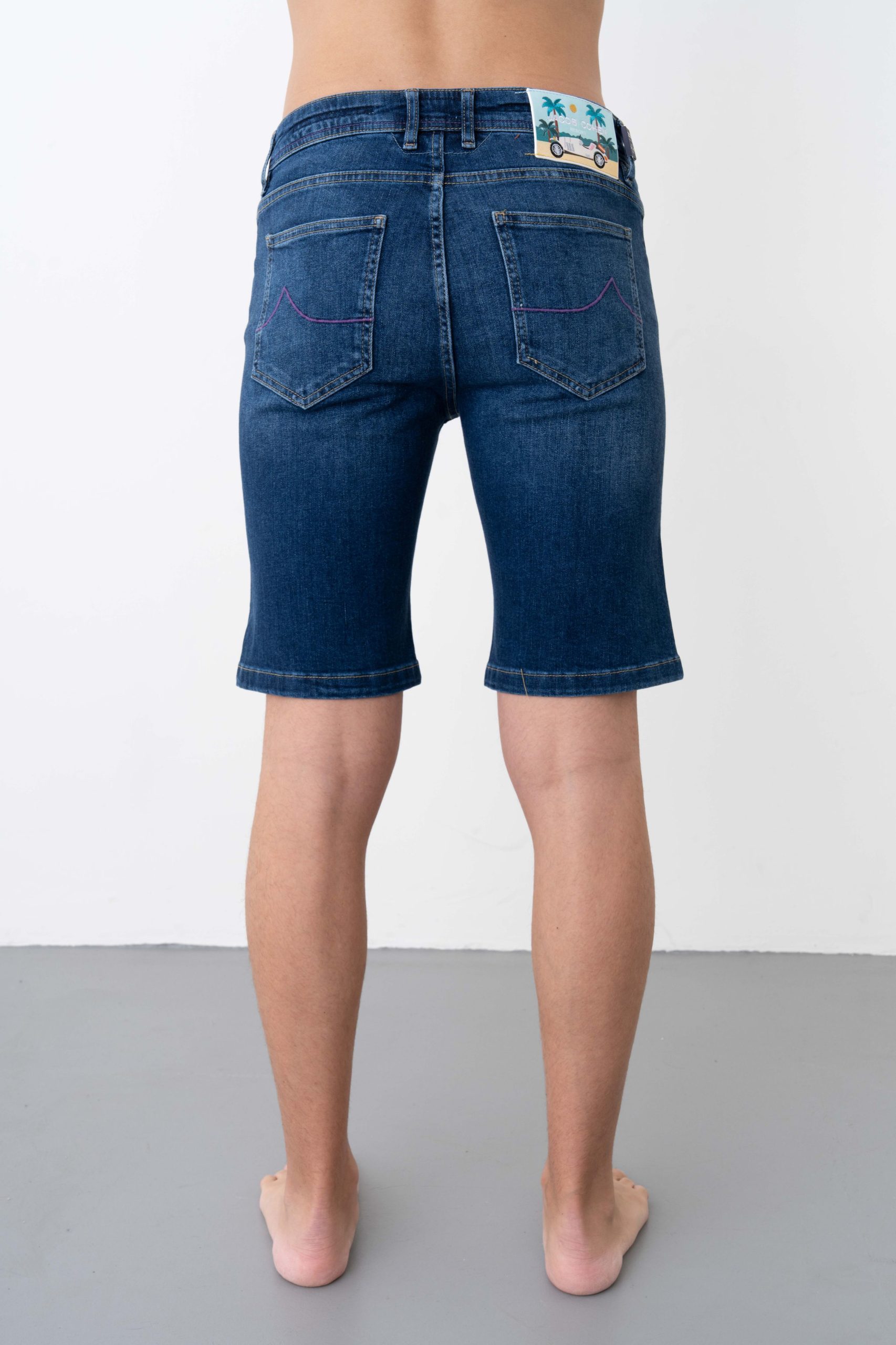 cekim (883) Jacob Cohen 'Resort Edition' Short Jean - Afbeelding 1